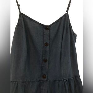 Japna denim spaghetti strap dress
